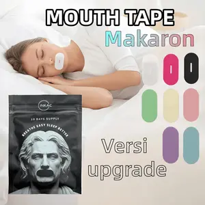 Balibyte Mouth Tape Stiker Penutup Mulut Tidur Upgrade Bahan kolagen Breath Better Membantu Mengurangi Dengkuran Sleep Mouth Strips Anti Ngorok Plaster Sleep Strips Pria