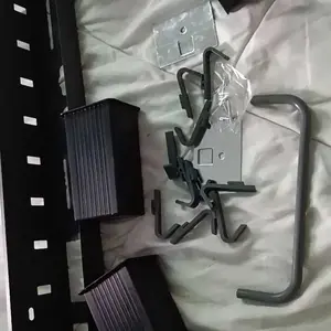 NEKODA Rak pisau dinding Dapur Stainless Steel Rak Gantung Dapur Multifungsi Rak Tempel Tanpa Bor/Rak sendok Garpu Gantung Dapurd