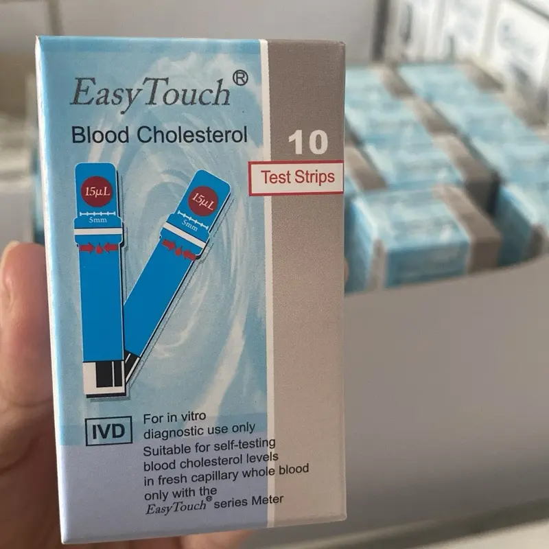 EasyTouch Strip Pengukuran Kolesterol Mudah Digunakan dan Akurat untuk Kontrol Kolesterol dengan Mudah