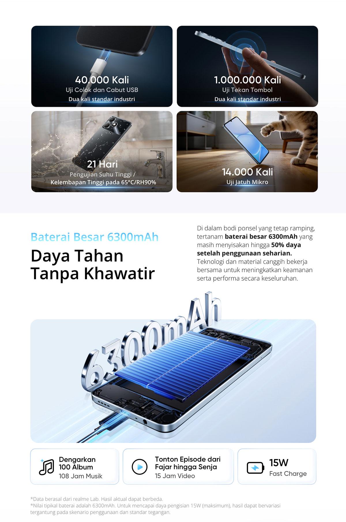 [PENTY EXCLUSIVE] realme Note 80 4GB+8GB*|64GB (Desain Tangguh | 6300mAh Baterai | Proteksi ArmorShell | Jaminan Lancar Hingga 48-bulan | IP54)