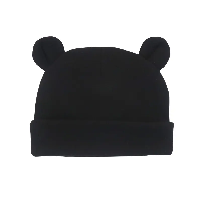 Newborn 0-12 Months Baby Hat Boy Girl Beanies Cute Ears Bonnet Infant Cotton Hats Warm Hospital Cap