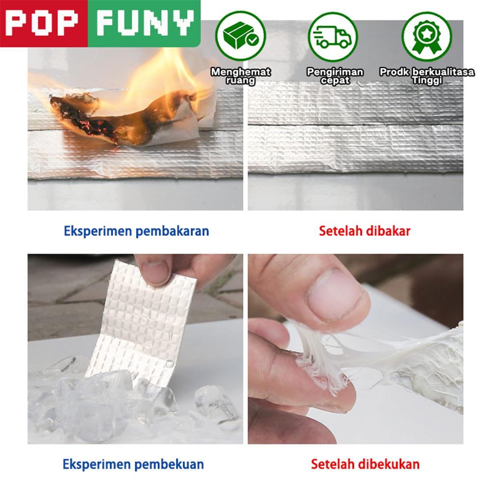 【POP FUNY】Pita Kedap Air Butil – Bahan Perbaikan Bocor yang Dapat Ditempelkan Sendiri, Cocok untuk Retakan Atap, Dinding Luar, dan Keramik, Perbaikan Cepat untuk Kebocoran 【POP FUNY】Pita Kedap Air Butil – Bahan Perbaikan Bocor yang Dapat Ditempelkan Sendiri, Cocok untuk Retakan Atap, Dinding Luar, dan Keramik, Perbaikan Cepat untuk Kebocoran