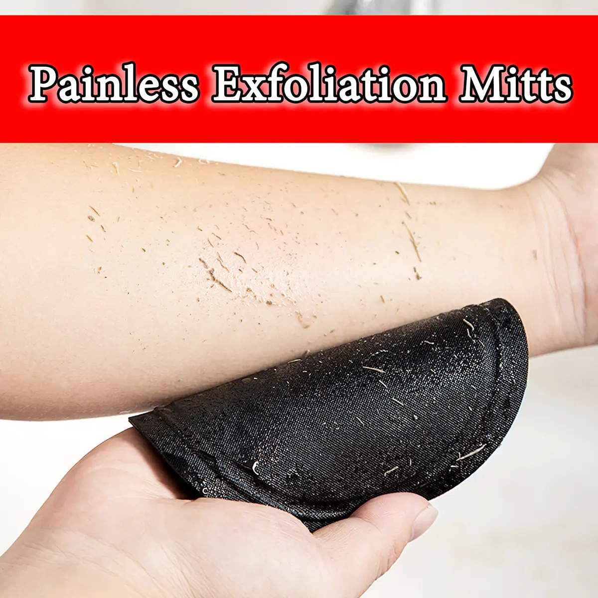 Exfoliating Mitts For Dead Skin Remove Scrubber Cuticle Exfoliating Gloves For Shower Bath Body Scrub Smooth and Tender Skin Soft Accessory scrubber