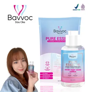 BAVVOC Pure Essence Feminine Hygiene Wash Sabun Pembersih Kewanitaan Ekstrak Propolis, Manjakani dan Niacinamide, Perawatan, Cair