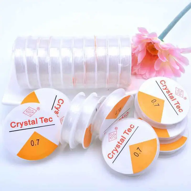 【Jojoo】Per Roll - Benang  / Benang Karet / Benang Melar / Tali Senar Z Color Weaving Sewing
