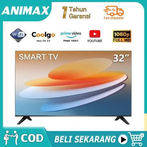 【S32 OS COOLITA】WEYON/Animax  coolita TV Smart TV LED OS Coolita Full HD Televisi (W32C)  smart tv youtube tv support Hdmi Android 11.0 /OS Coolita Garansi 3 tahun Lcd
