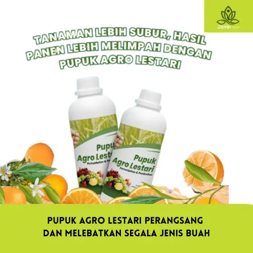 Pupuk Agro Lestari Perangsang Dan Melebatkan Segala Jenis Buah