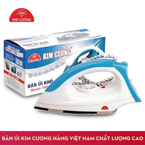 BÀN ỦI KHÔ KIM CƯƠNG KC-T602 hàng chính hãng bảo hành 1năm
