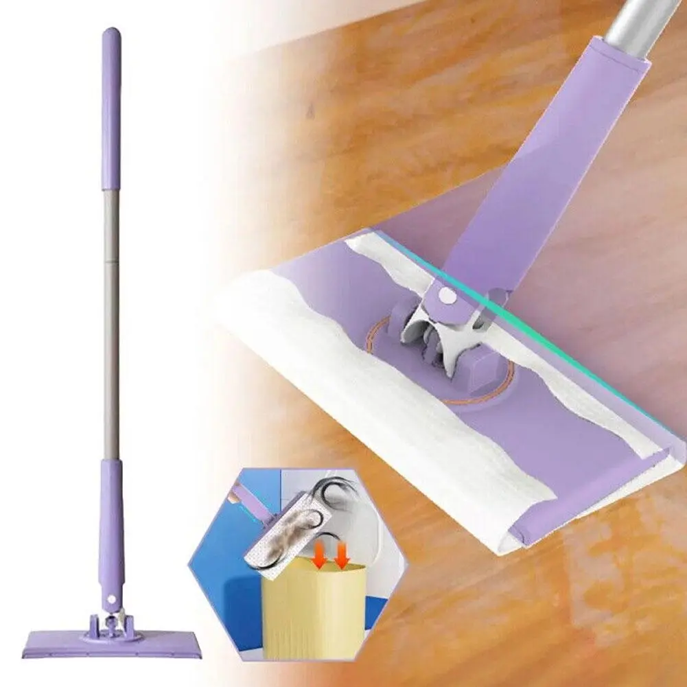 Mini Mop For Easy Cleaning And Portable Cloth Changing Mop