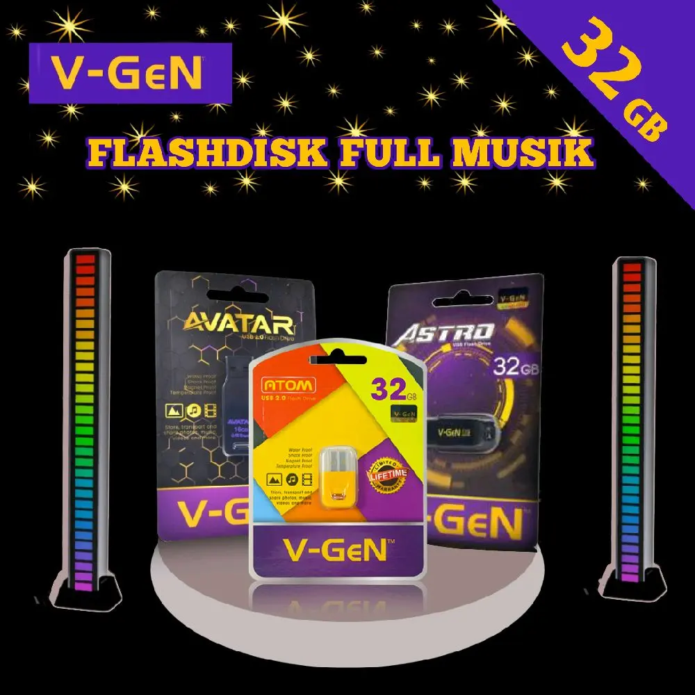 FLASHDISK FULL MUSIK 32GB sudah terisi ribuan lagu dan dapat bonus holder hp &otg