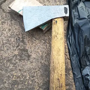 Kampak Baja Gagang Kayu Aren kampak Tajam kampak Tukang Bangunan Besi