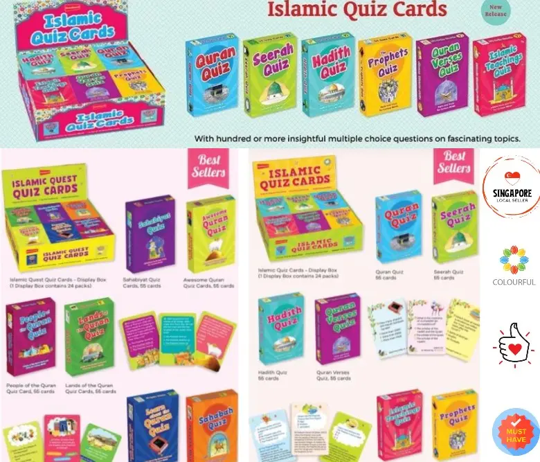 Islamic Quiz Cards (GOODWORD) (Childrens Islamic games)