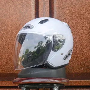 Helm Centro | Helm Halfface Ori SKS Single Visor | Free Sticker Motorcycle
