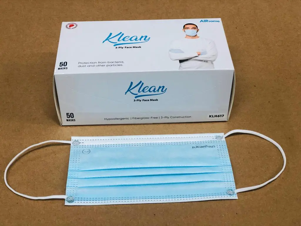 [KLH617S] Klean AIRsome 3-Ply Surgical Face Mask