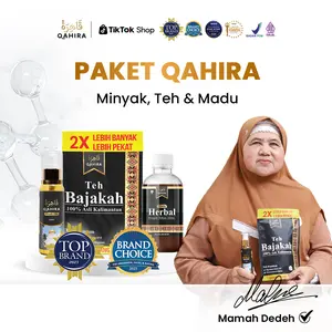 PAKET HERBAL QAHIRA-MADU HUTAN ASLI-MINUMAN KESEHATAN-SUPLEMEN KESEHATAN-BPOM-HALAL MUI-UNTUK BENJOLAN-LIPOMA-KISTA