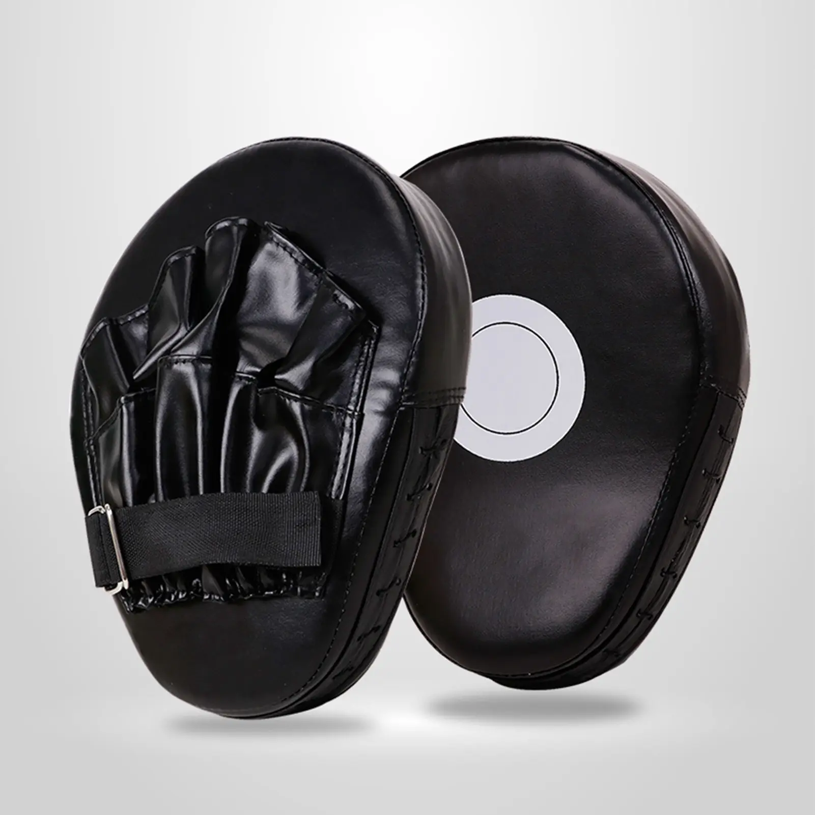 (OBEEITPL)1Pcs Boxing Gloves Pad Boxing Muay Thai Hand Target Kick Sanda Karate Training Mittens Curved Boxing Bag Boxing Equipment Focus Punching Bags Training Paws Pads