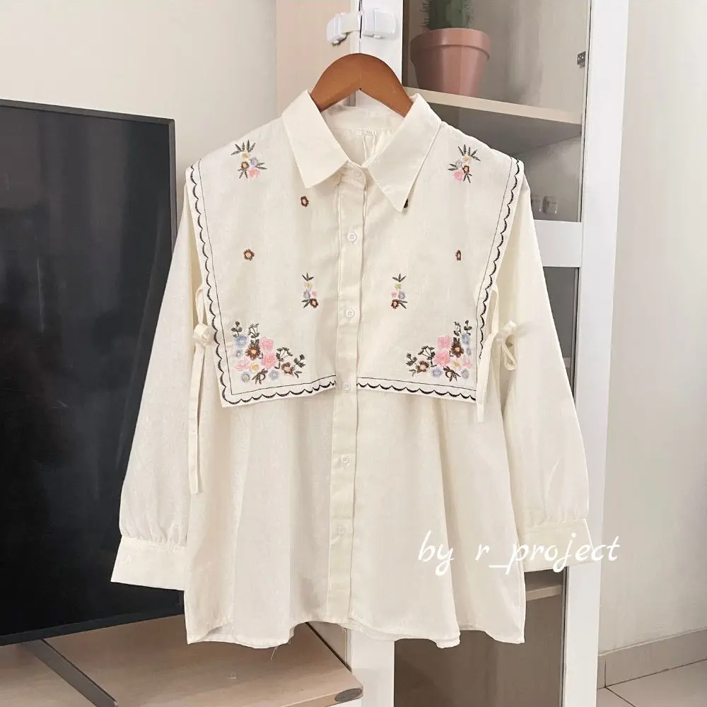 Narika Shirt - Ukuran S M L XL XXL XXXL  5L - Kemeja Jumbo - Atasan Wanita Jumbo