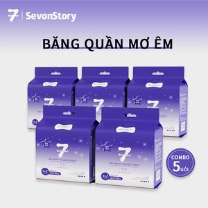 【SevonStory】Băng quần mơ êm，chống tràn 360°, thoáng khí. Thích hợp dành cho phụ nữ mang thai, sản phụ sau sinh và phụ nữ đến kì kinh nguyệt. Có đủ size cho mọi người lựa chọn.
