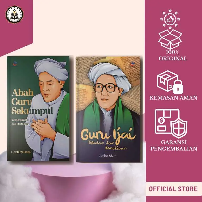 2 Paket Buku Tuan Guru Zaini (Abah Guru Sekumpul & Guru Ijai)