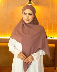 Kerudung Bandana Segiempat Khaira dengan Bahan Ceruty yang Lembut dan Nyaman - Mayaza