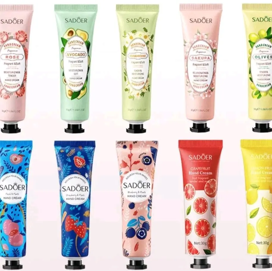 (Bundle Deals) Sadoer/Lencolor Moisturising Hand Cream (30g), Hydrating
