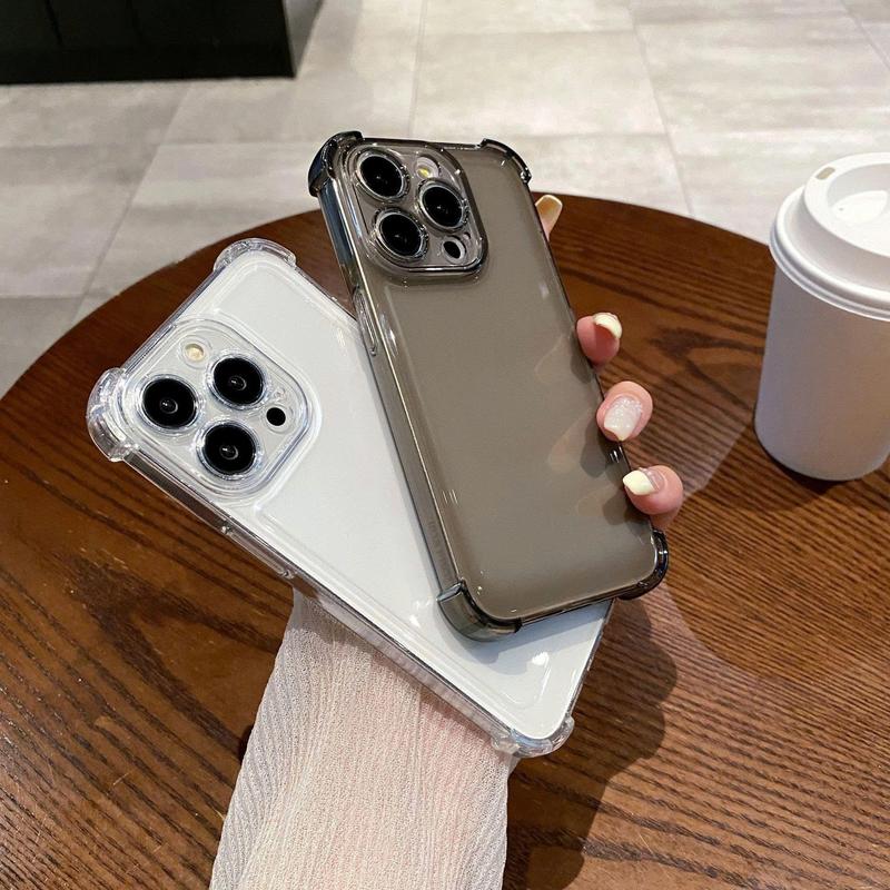 Ốp Lưng iPhone TPU Silicon Mềm 4 Góc Cao Cấp, Chống Sốc, Bảo Vệ Camera 2 Màu…