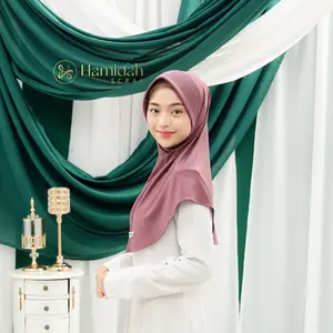 Hamidah - HIjab Bergo Hamidah PAD Besar Size M Matt Jersey