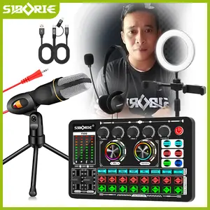 Siborie&samtriaudio rekomendasi bersama Soundcard F999+SF666+H1+OTG-2IN1+Ring Light
