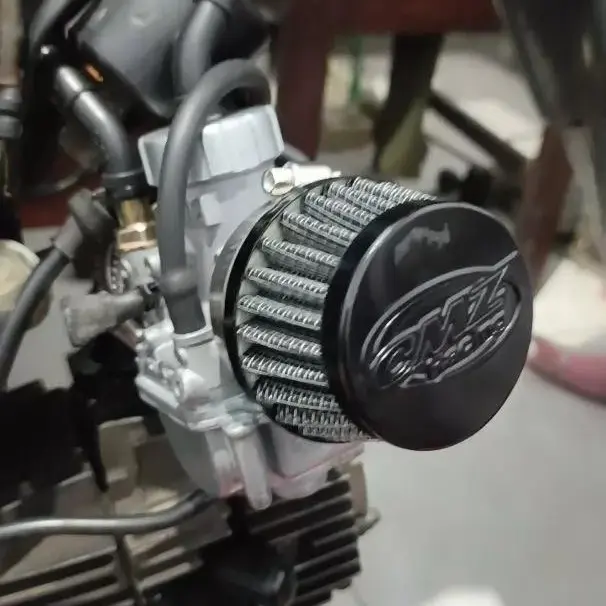 Filter Saringan Udara Universal Motor Model MINI - CMZ RACING Asli Karet Motorcycle Tabung