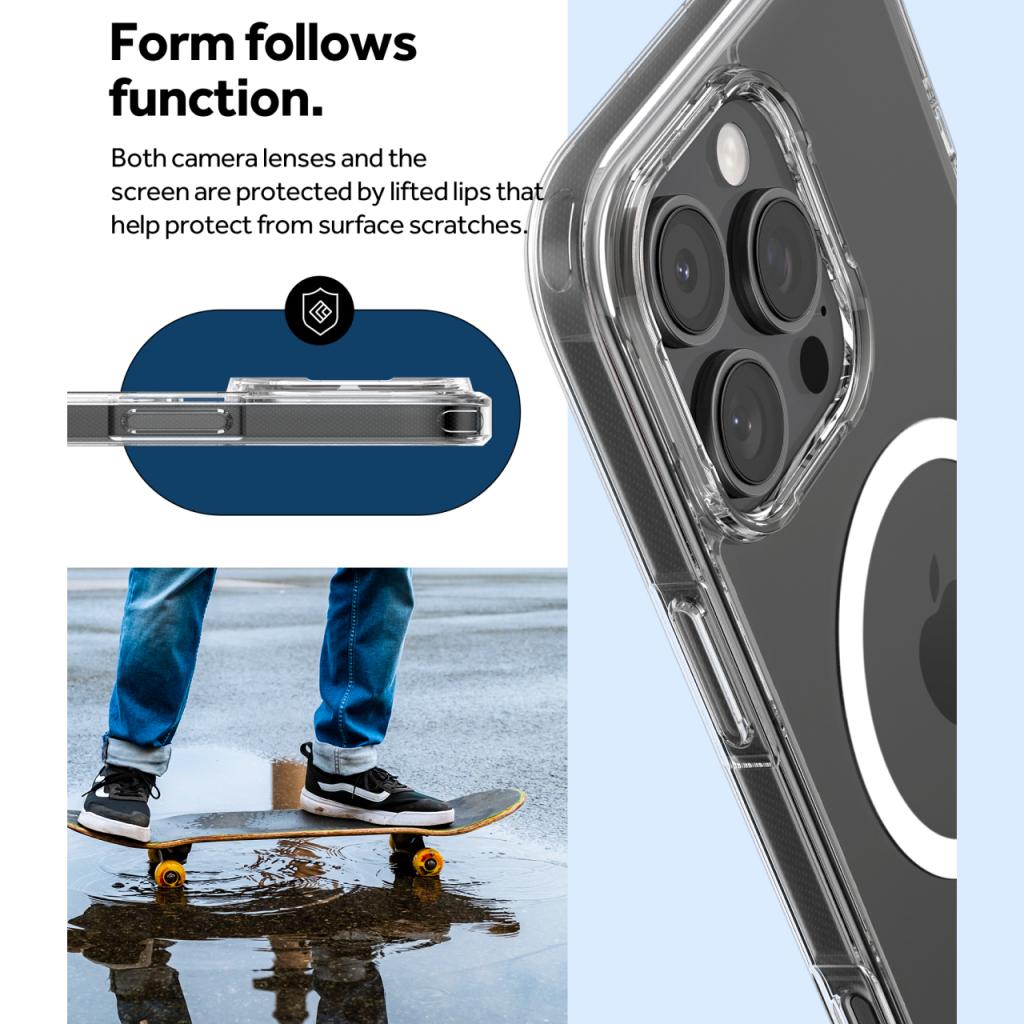 Case iPhone 16 Pro Max Plus Caseology by Spigen Quartz Crystal MagFit MagSafe Anti Shock Casing