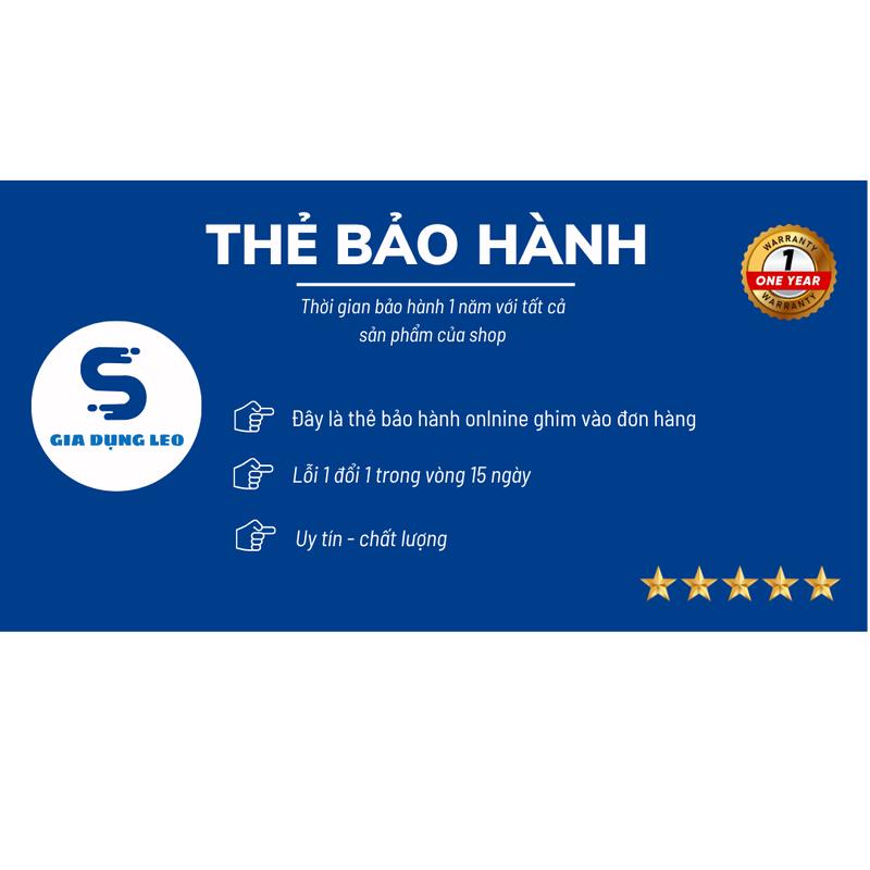 THẺ BẢO HÀNH 1 NĂM DÀNH  CHO TẤT CẢ SẢN PHẨM TRONG GIAN HÀNG CỦA SHOP