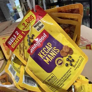 9Pcs Kecap manis Indofood saos Instan Bahan makanan
