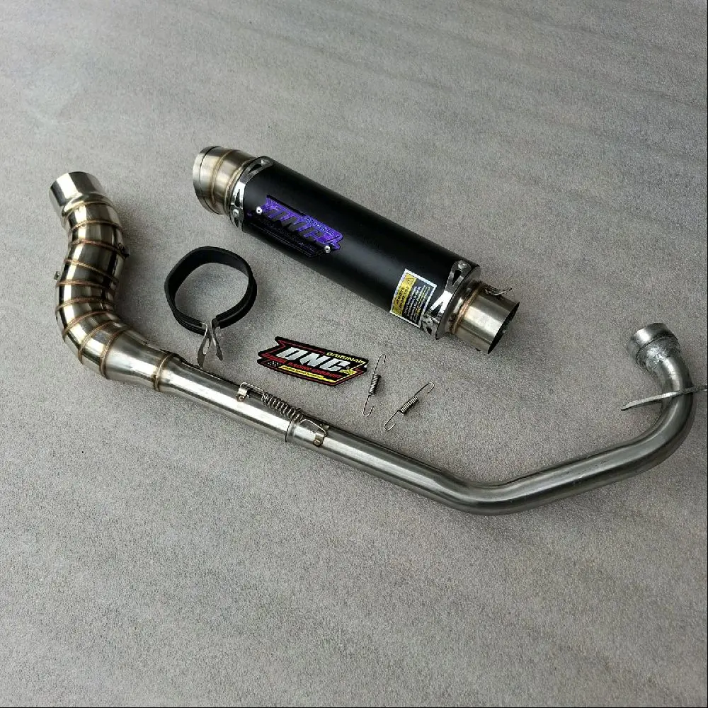 knalpot DncX7 black malysia style tipe cobra buat mx old mx new mx king fu vixsion