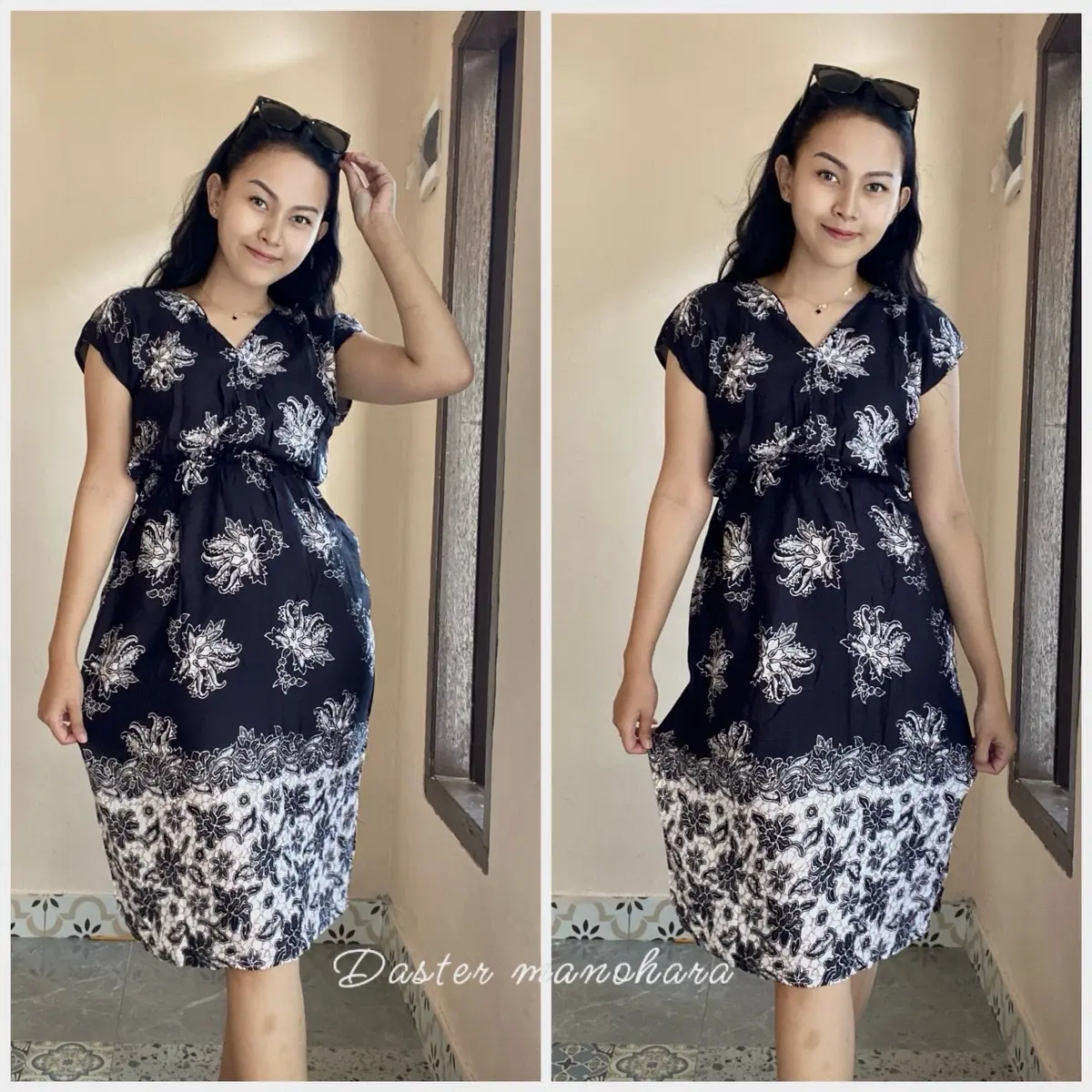 DASTER MANOHARA /DASTER KEKINIAN/DASTER BATIK RAYON