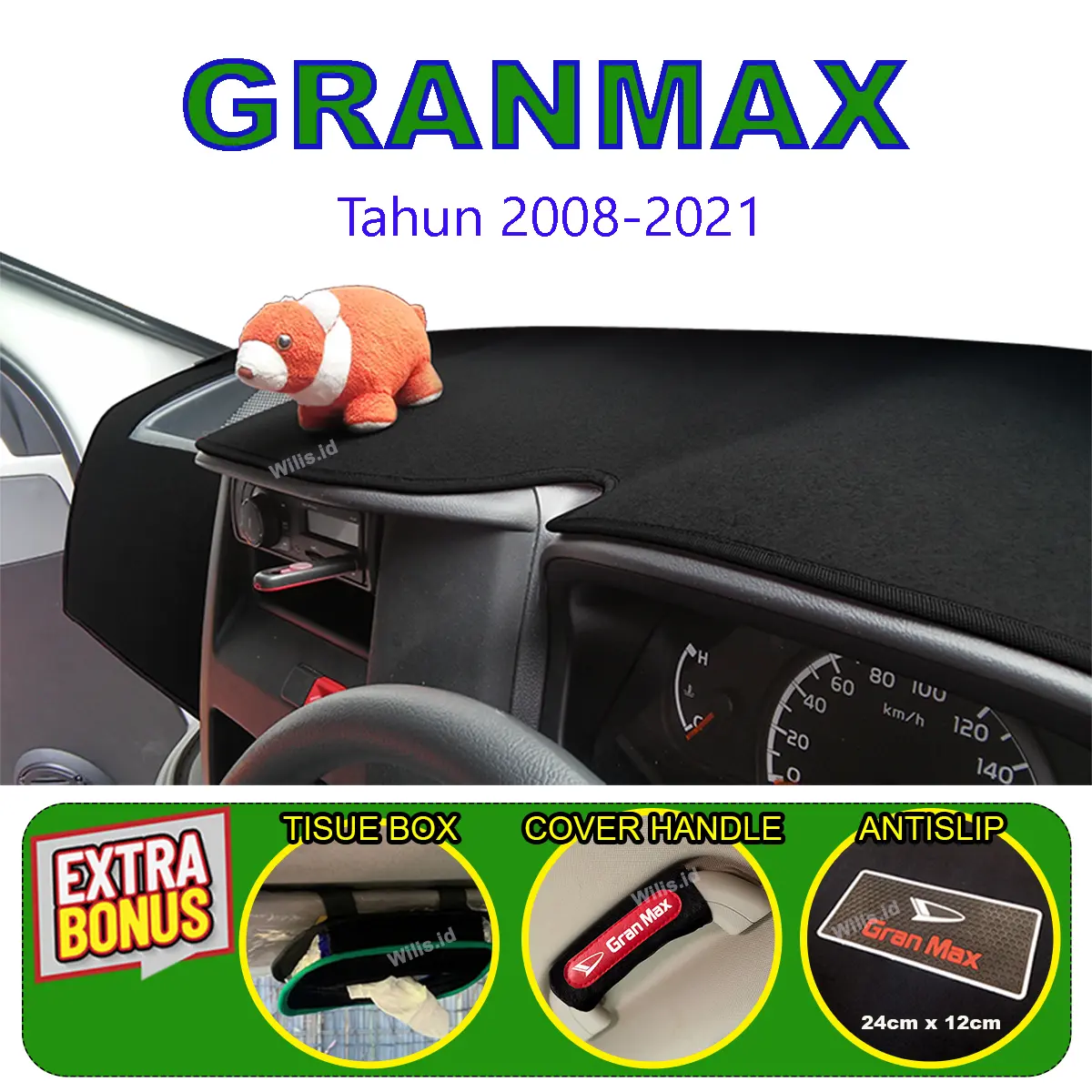 Pelindung Dashboard Mobil Granmax Cover Dasboard mobil Aksesoris Aksesoris Car