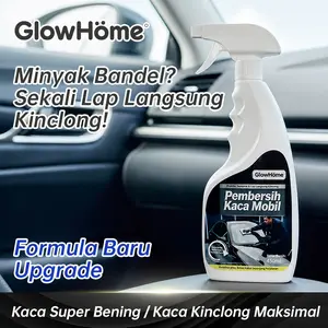 GlowHome Pembersih Kaca Dalam Mobil Anti Kabut, Ampuh Hilangkan Lapisan Minyak dan Kotoran pada Kaca Depan Jendela Mobil-2