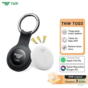 TNW TG03 GPS Mini Pelacak Lokasi Tracker Anti Lost Alarm  Wireless Waterproof Key Finder Pencari Ponsel Compatible for IOS