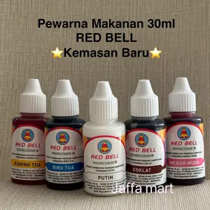 RED BELL Pewarna Makanan 30gr - Aneka Varian pewarna makanan