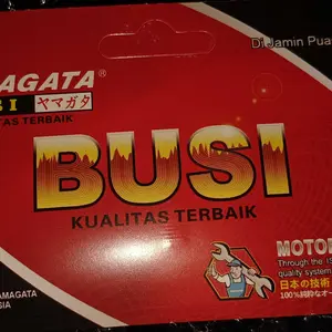BUSI RACING IRIDIUM ORIGINAL / BUSI SUPER IRIDIUM ORIGINAL SEGEL HOLOGRAM BERGARANSI 1 TAHUN