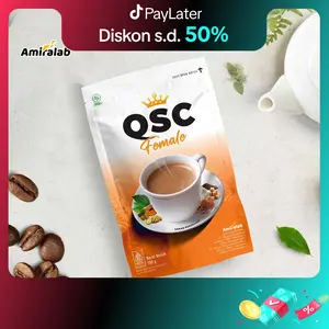 [Amiralab] Queen Secret Coffee 100gr - QSC Female Kopi Dengan Gula Aren 8X Zat Aktif Bantu Lancarkan Siklus Wanita