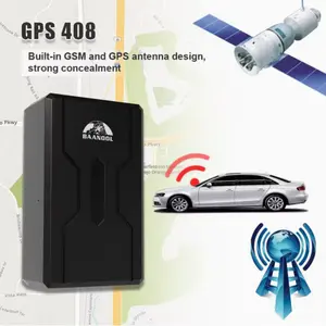 4G Pelacak GPS Kendaraan dengan Baterai Besar dan Magnet untuk Waktu Siaga Lama 408A Perangkat Pelacak dengan Tampilan Lokasi Online dan Aplikasi Gratis GPS untuk Mobil