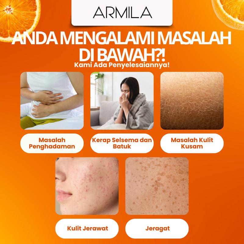YOLLA DIFFENZ dengan Probiotik - Supplemen 30x Kesan Cerah Boost Imun Penghadaman Sihat 500g