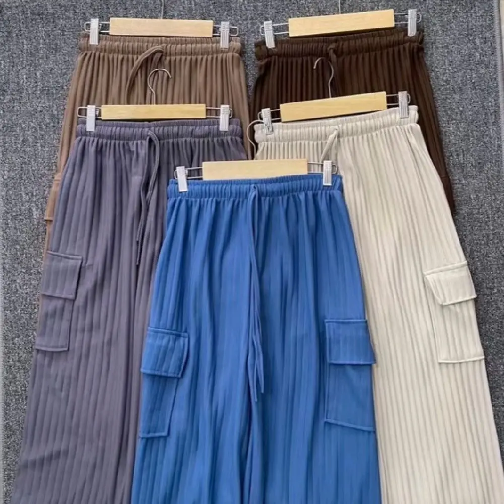 Kulot Knit Cargo Highwaist Wanita