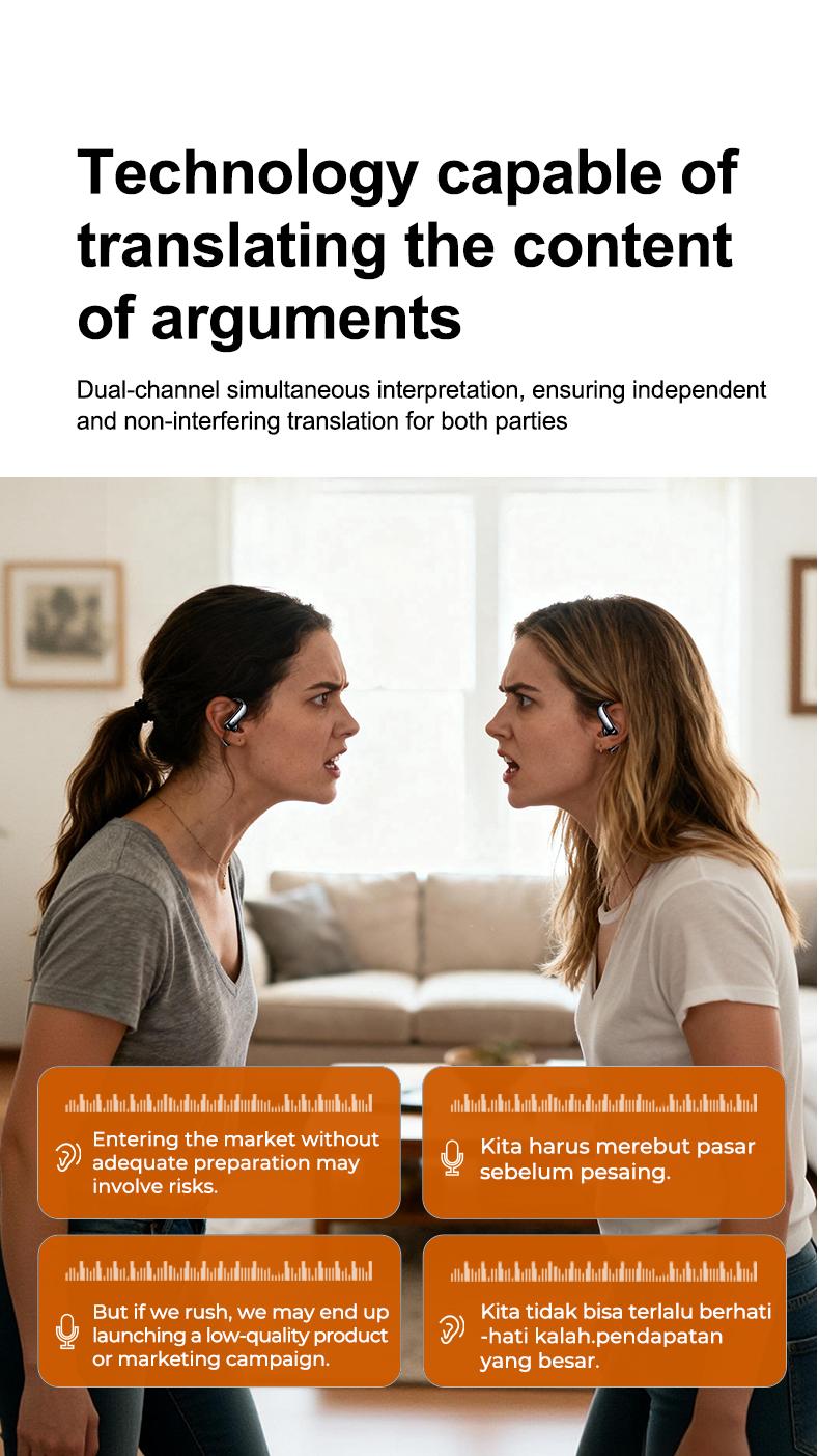 HTC NE63 OWS AI Headset Bluetooth 6.0 Sport Earbuds Layar LED TWS Noise Reduction HiFi Bass Stereo Wireless Gaming Headset dengan AI dan Noise Reduction