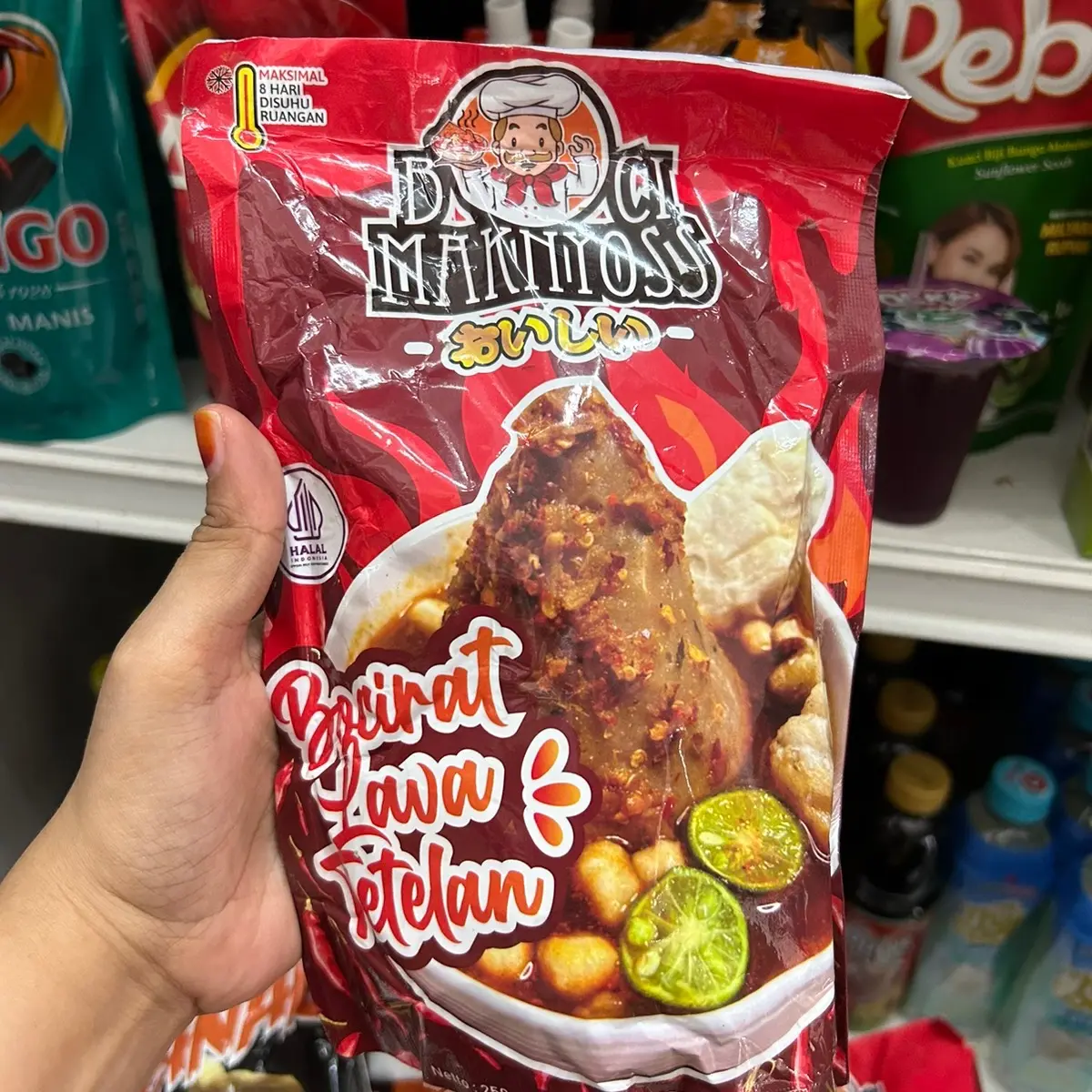 Bocirat tumpeng larva tetelan halal -bundle of 2