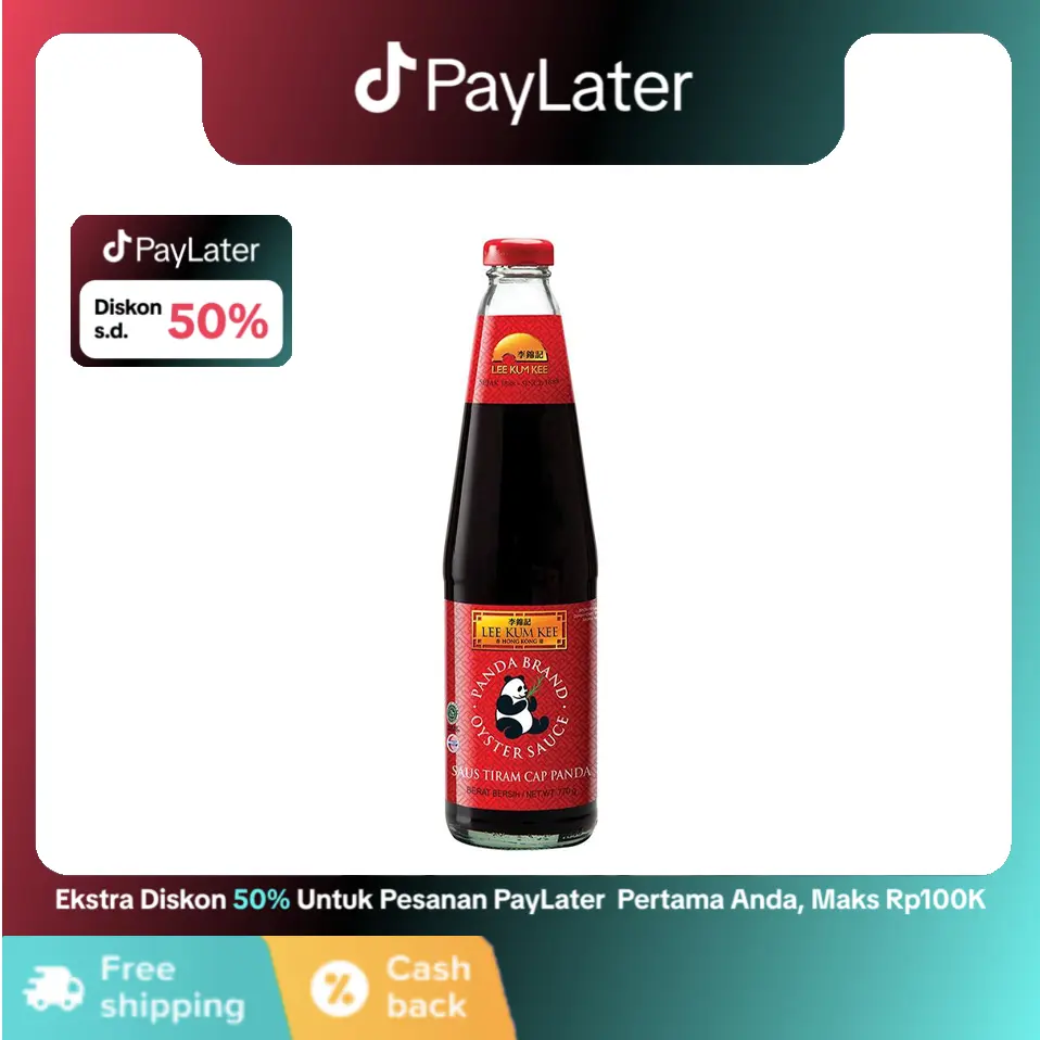 LEE KUM KEE Oyster Sauce Saus Tiram Panda 770 gr
