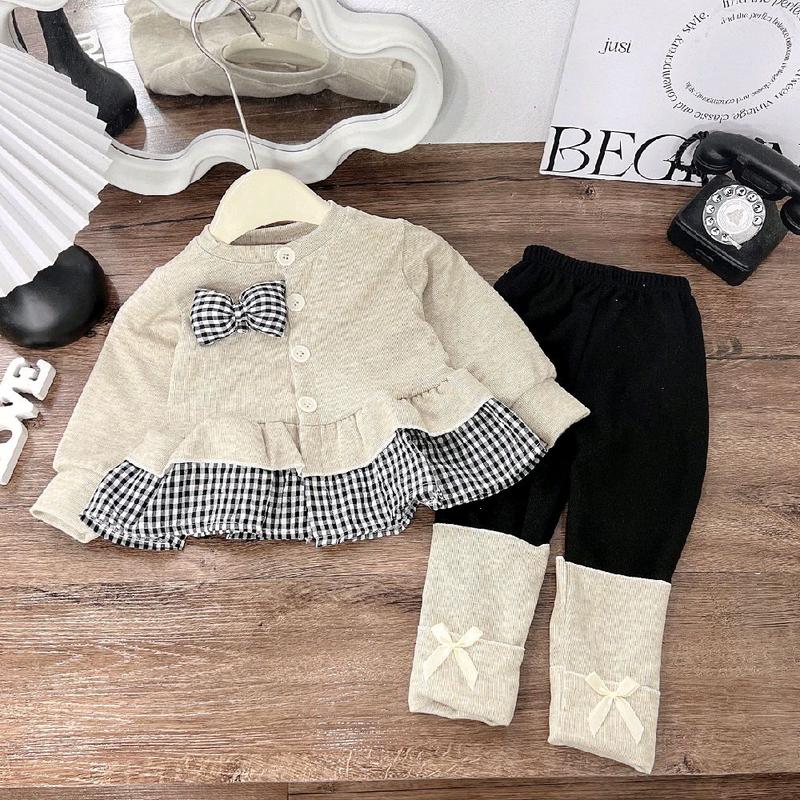 [7-35kg] Set áo nỉ long tho kèm quần leging cho bé (chất vải mềm mại, quần co giãn cho bé thoải mái)