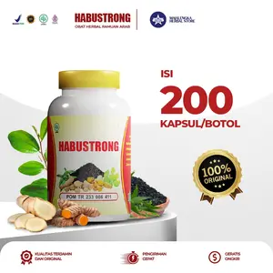 HABUSTRONG OBAT HERBAL RAMUAN ARAB 200 KAPSUL | HERBAL STORE