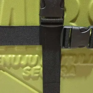 AULEAA - Sabuk Pengikat Koper Nylon Lebar 3,8 cm tebal 3 mm Model Slop Kuat untuk Traveling Haji Umroh & Bagasi Pesawat