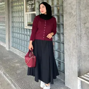 Cardigan Rajut Nara Kancing Depan Atasan Cardy Wanita